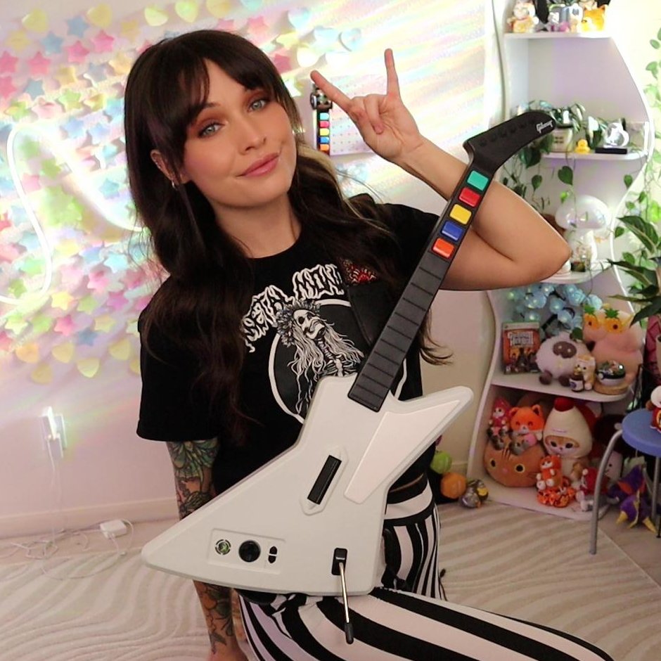 FoxieKT's tweet photo. It's METAL MONDAY! Shredding Guitar Hero! All song requests add time to the stream-a-thon timer! 
Come hang out! 
https://t.co/HqqAB734pC https://t.co/N9OqmFGx2U