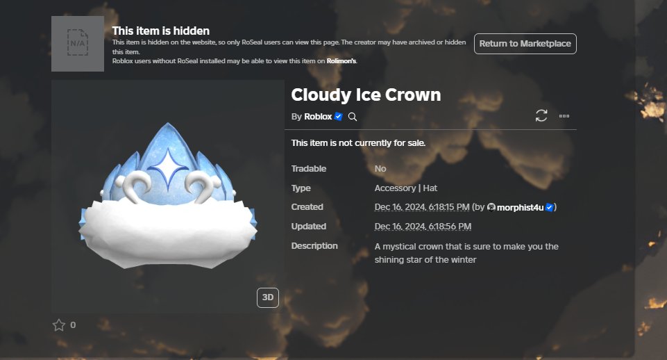 r4y319's tweet image. ANOTHER ONE! #RobloxSpotlight #Roblox