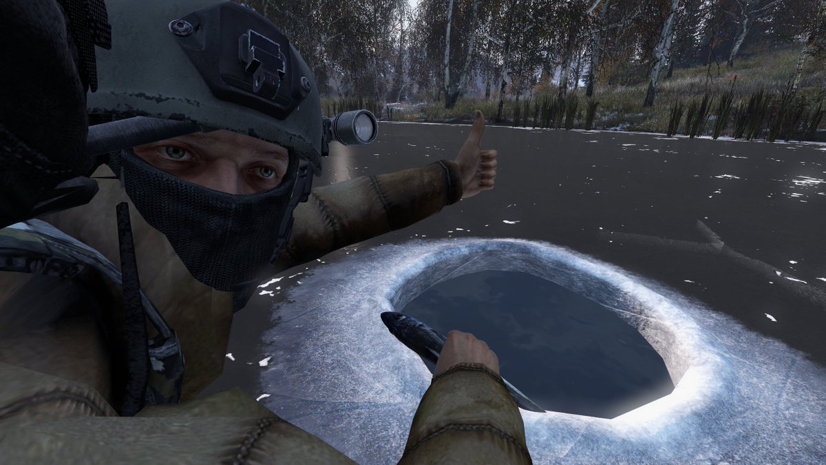 <a href="/RaG_Tyson/">Tyson</a> and I are happy to say that work on the Ice Fishing Mod for <a href="/DayZ/">DayZ 🖥 🎮 ❤️</a> is now finished and will be published within the next two days. We'll be getting some info together for the page and we're looking forward to getting this out for you all. #MyDayZ #OurDayZ