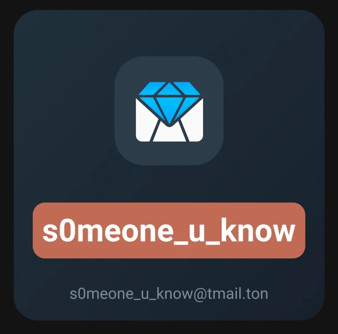 Districtsxyz's tweet photo. 🔥🔥
#forsale
s0meone_u_know@tmail.ton
https://t.co/rnfM5dq3Zv
#s0meoneuknow #s0meone_u_know #tmail #ton #mail #getgems #fragment #nft #nftcollector #notcoin #notpixel #NFTCommunity #tonmail #someoneyouknow #TONAirdrop #sale #TonNFT #paws #dogs #major #telegram
@tmail_ton https://t.co/3oy0RPsaY0
