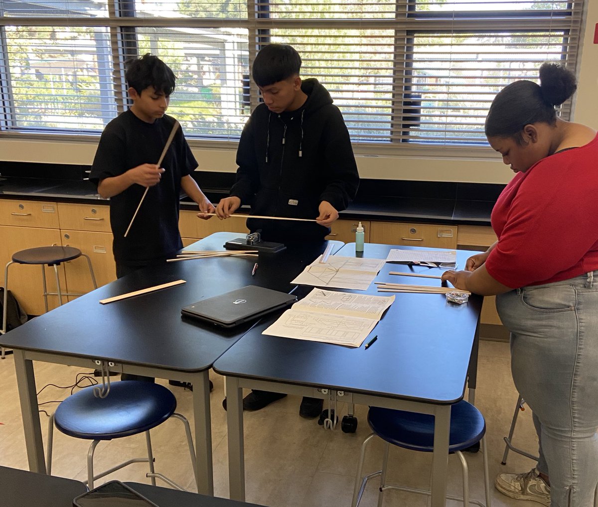 Winter Academy at Grant HS!!  Phase 1 of bridge building!! <a href="/LASchoolsNorth/">LAUSD Region North</a>