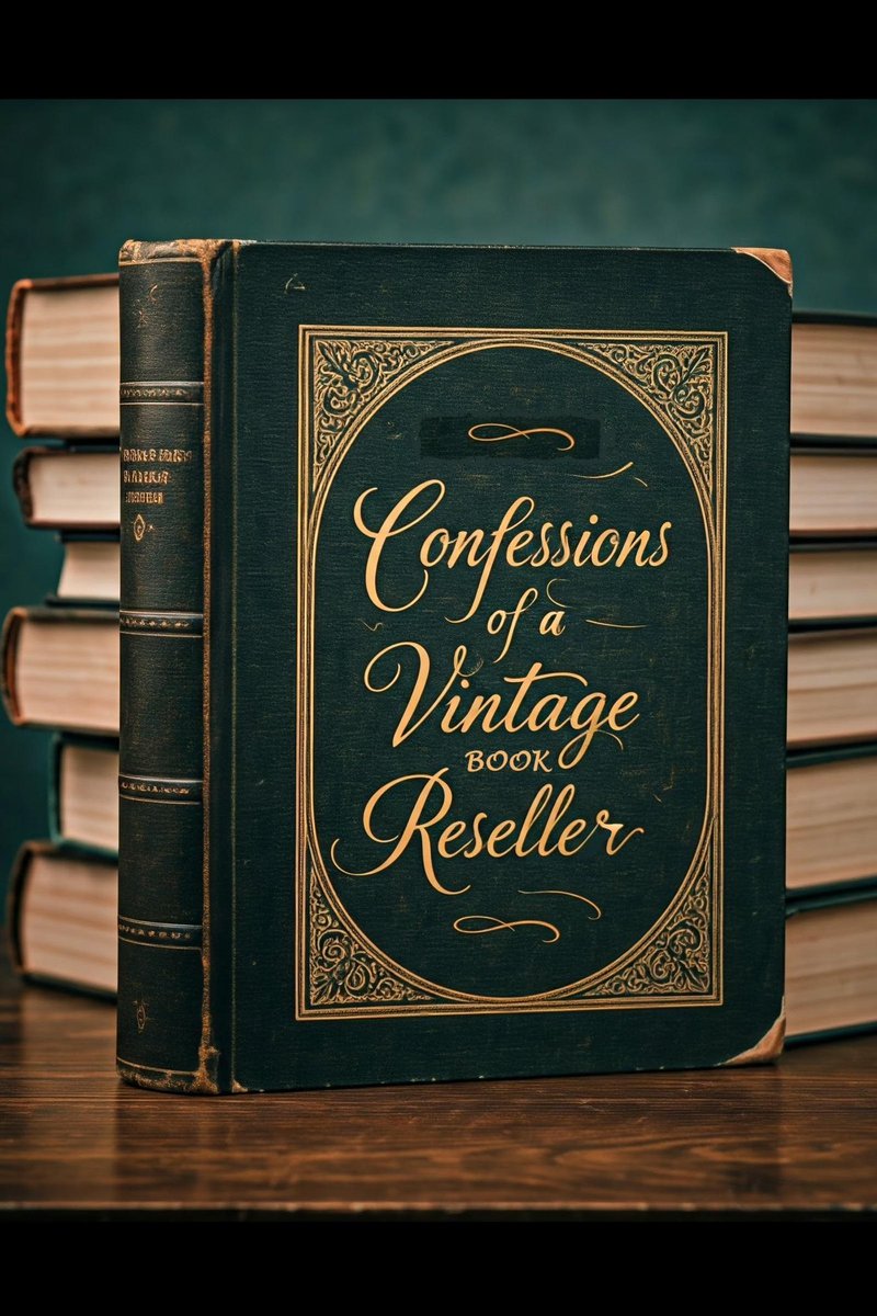 New eBook Release today! 

Confessions of a Vintage Book Reseller 

books2read.com/u/49qBNM

This memoir chronicles my journey as a lifelong book lover who transformed my passion for collecting great works into a successful vintage book reselling business!

On Sale Now!