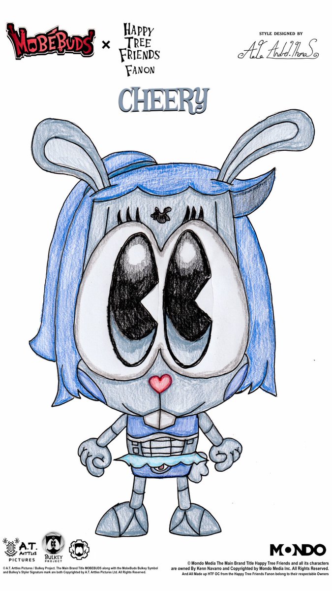 ATAndreiThomas's tweet photo. Mobebuds x Happy Tree Friends Fanon - Poster | Cheery
#2024
#MobebudsvsHappyTreeFriends #HappyTreeFriends2024 #htfocTreeFriends #Mobebuds #ATAndreiThomas #Drawing #htfoc #htffan #HTFCheery #Cheery
Here is the Finishing Sketched picture of HTF Fanon: Cheery in Mobebuds Style the original happy tree friends oc character was done by fanvideogames via Deviantart https://t.co/Il23ycuyVN
the link to the video: https://t.co/GVXv6d9qj1