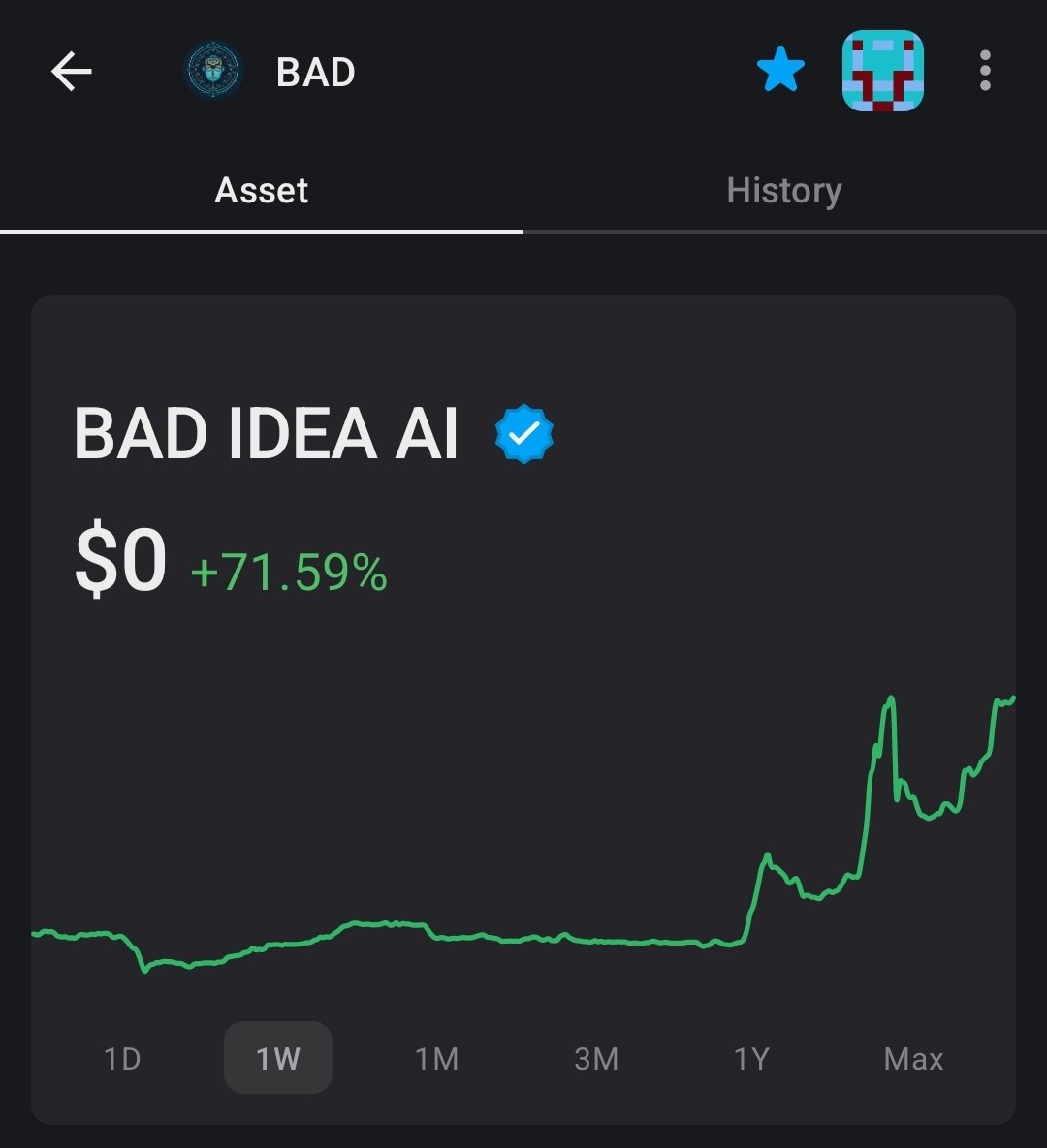 imTSLA's tweet photo. ๐ Yo fam, $BAD is going absolutely ballistic rn! ๐ธ Up a crazy 70% in just 7 days.
This one's riding the moon vibes hard. Donโt miss the rocketโletโs get it! ๐
#CryptoGains #BADToken #LetsGo #shiba
#Shibarmy https://t.co/GLQhWkOTQG
