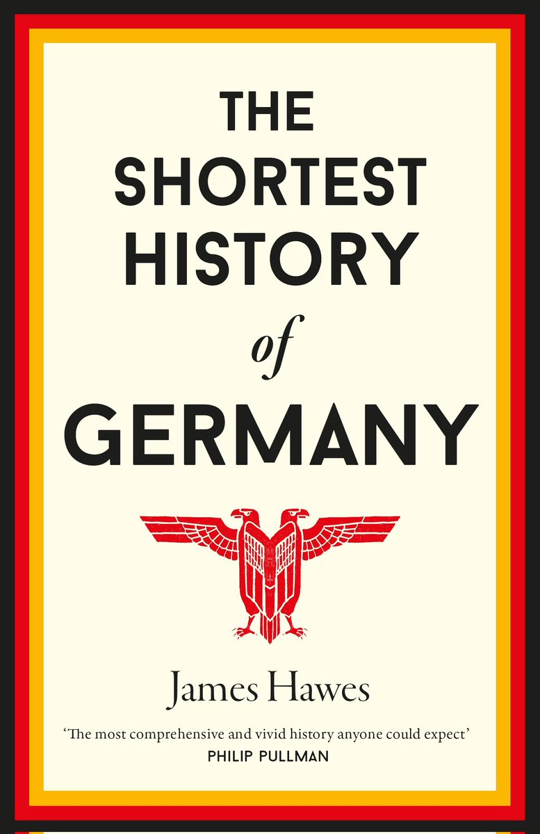 Läste precis klart The Shortest History of Germany av Janes Hawes. En fantastisk bok om de stora dragen i tysk historia, och mitt starkaste lästips någonsin. Bör läsas av alla som är intresserade av Tysklands relation med Ryssland, och varför just Tyskland födde nazismen.