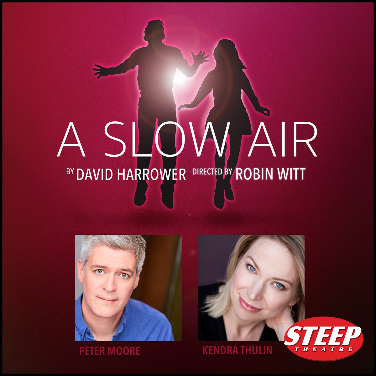 Steep will kick off the new year with the Chicago Premiere of David Harrower's A SLOW AIR. Dir. Robin Witt reunites with Steep ensemble &amp; cast members Peter Moore &amp; Kendra Thulin. Tickets - bit.ly/aslowair #chicagotheater #play #chicagoplay #actors #edgetheater
#aslowair
