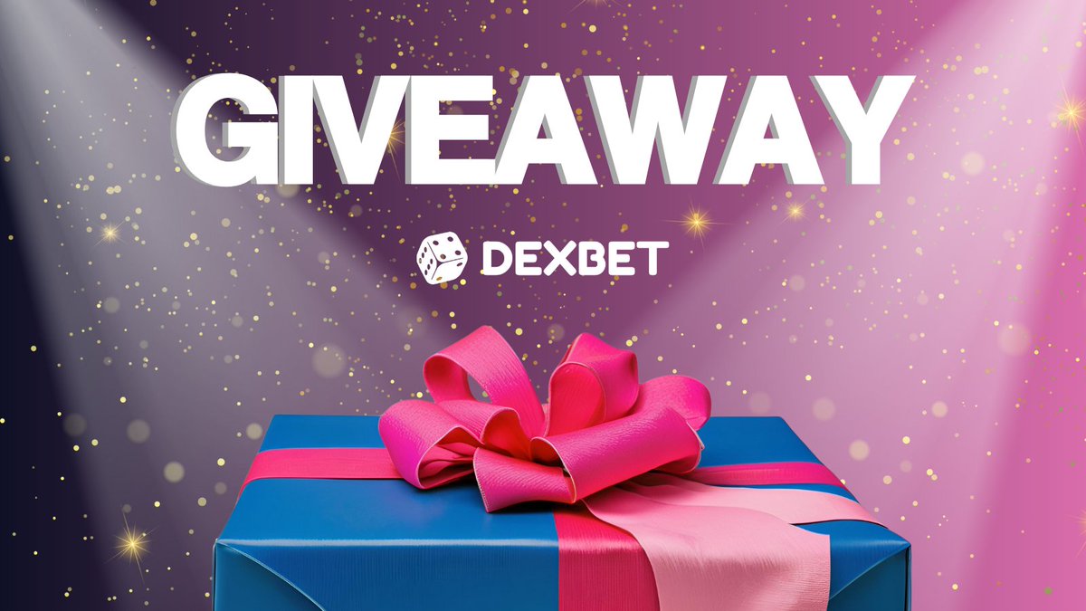 🎉 Dexbet Weekly Giveaway! 🎉
dexbet.win
We're giving away 5,000 $KLV

1️⃣ Follow @‌dexbet_win.
2️⃣ Like &amp; RT this tweet .
3️⃣ Share your #KLV address in the comments.

Ends December 22th, 11:59pm UTC. Drawing on December 23th.
Good luck! 🍀
#Dexbet #Giveaway