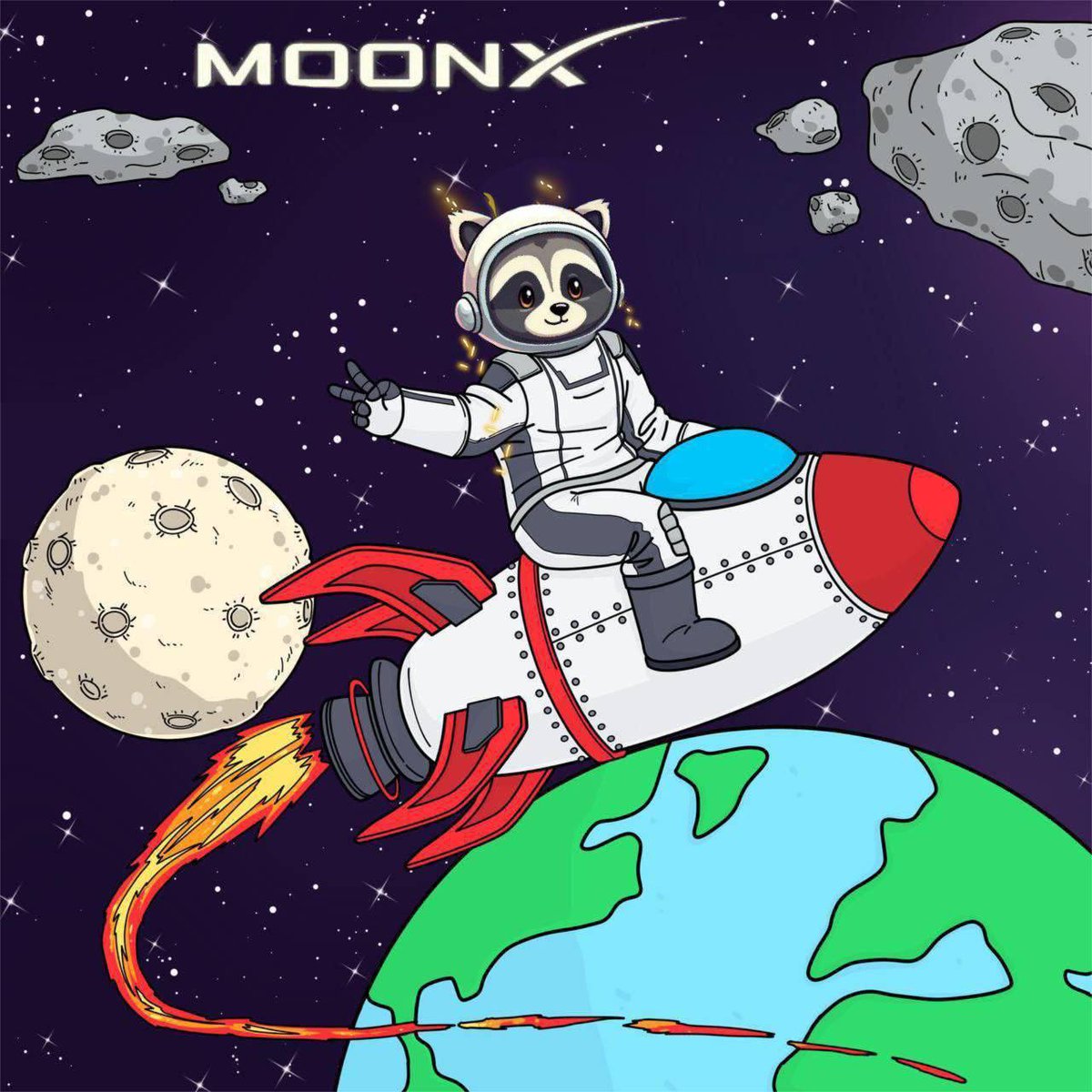 MoonX_onSol's tweet photo. $MoonX gazes into the cosmos with unwavering confidence, knowing an epic future awaits. Be part of the journey and claim your place in the stars !

Join the mission and be part of the cosmic revolution !

Trade here on DexScreener & Raydium:

https://t.co/g8KJVF0Ag3

https://t.co/nTgY8aMx0C

Join Telegram : https://t.co/CfejYENhdp