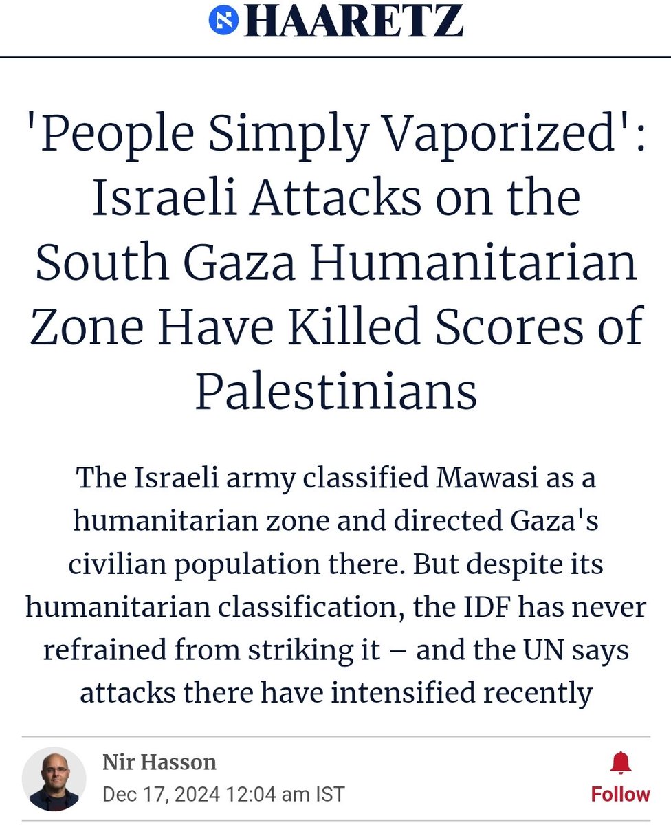 NimerSultany's tweet photo. The "humanitarian zone" as an "extermination zone"  #GenocideinGaza https://t.co/o0U10GSQSP