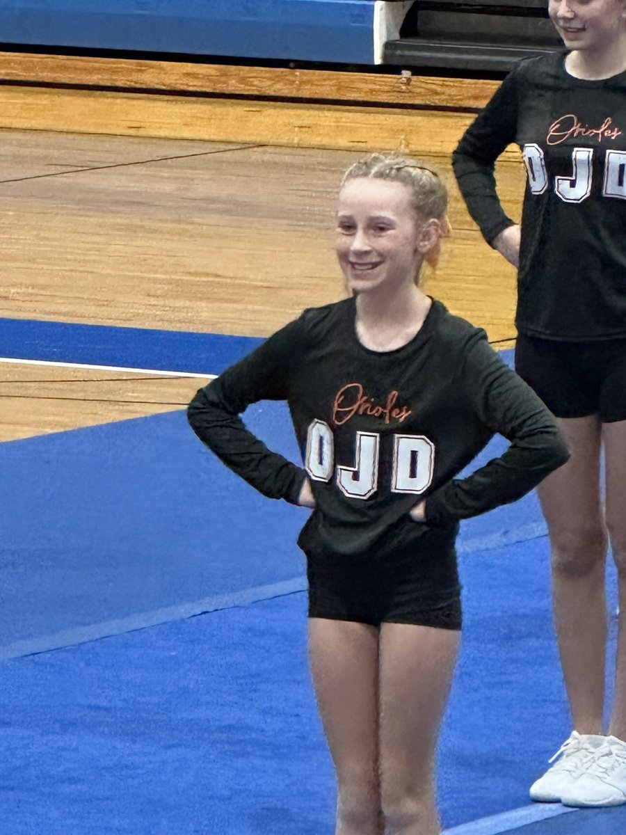 coach_hart's tweet image. Go O’s! I enjoyed watching my favorite OJ Orioles Competitive Cheerleader tonight! #GoOs