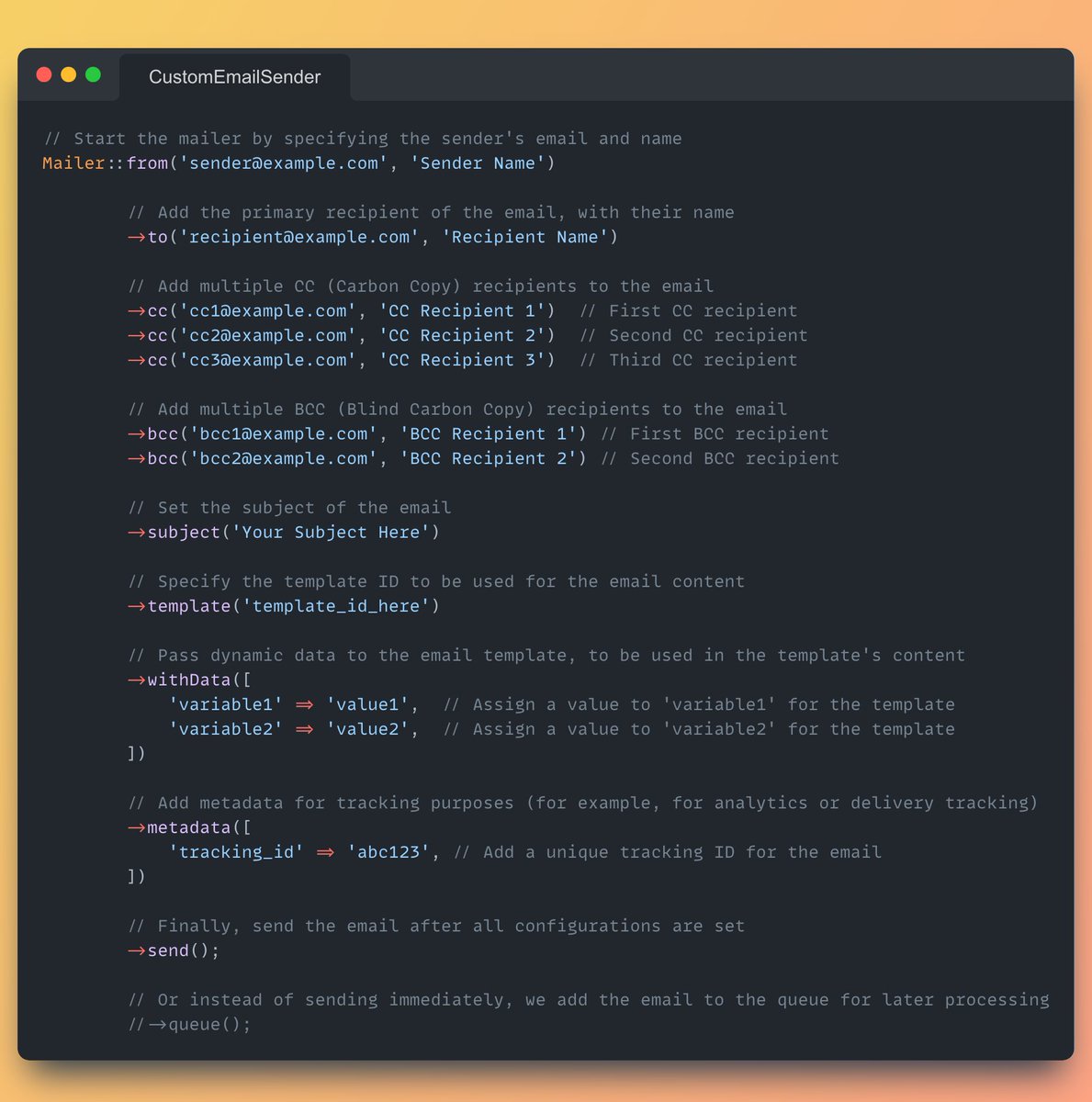 Day 11 of #100DaysOfCode 🚀

Magento 2 email updates:
• ✨ Refined TransportBuilder
• 🛠️ New email facade
• ⚛️ React email templates
• 📬 Email queues

#BuildInPublic #Magento #Commercify