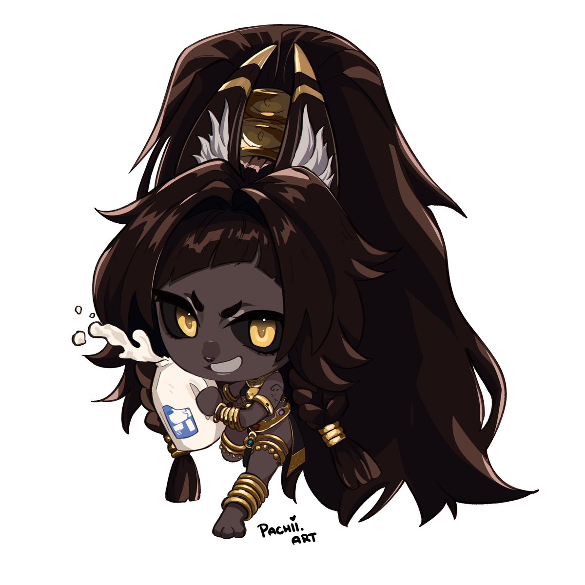 Pachii_art's tweet photo. Commission for @NezLDad #FFXIV #Commission https://t.co/XxkMNiRo0j