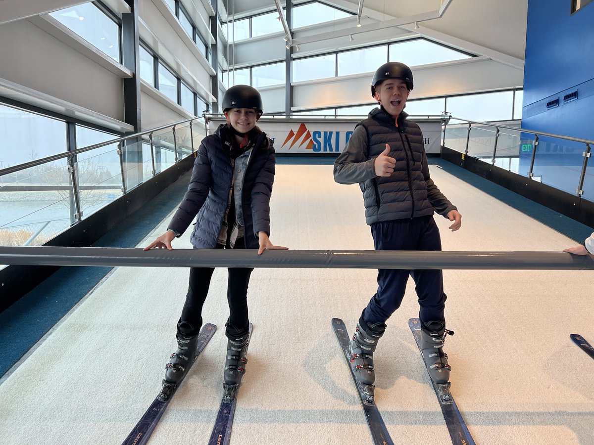 Schedule a practice round before you hit the slopes  –  buy a pass, take a group lesson or schedule a private session at SKI OKC! riversportokc.org/adventures/ski…