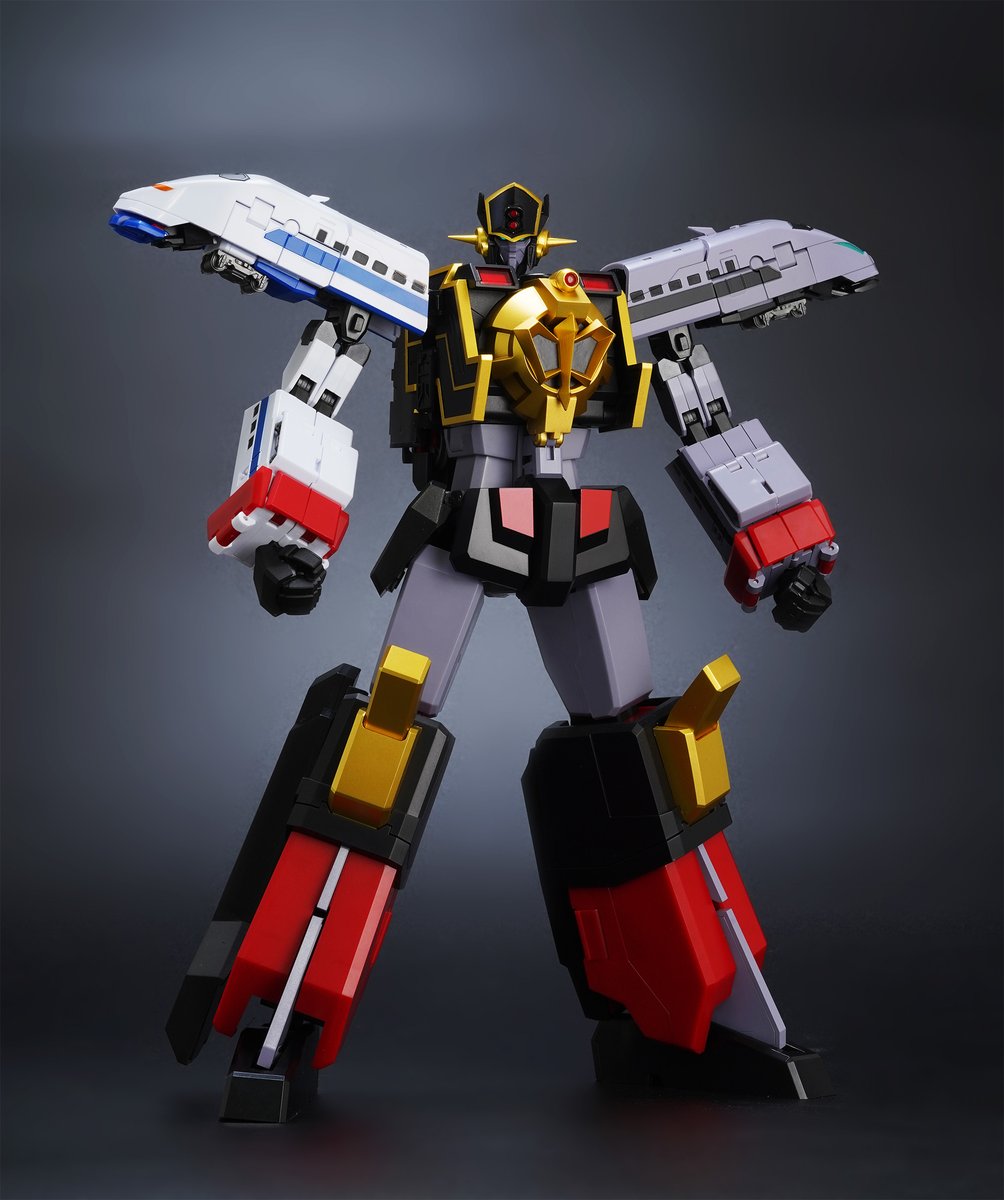 🚅絶賛予約受付中！🚅 #THE合体 ブラックマイトガイン 肩の合体