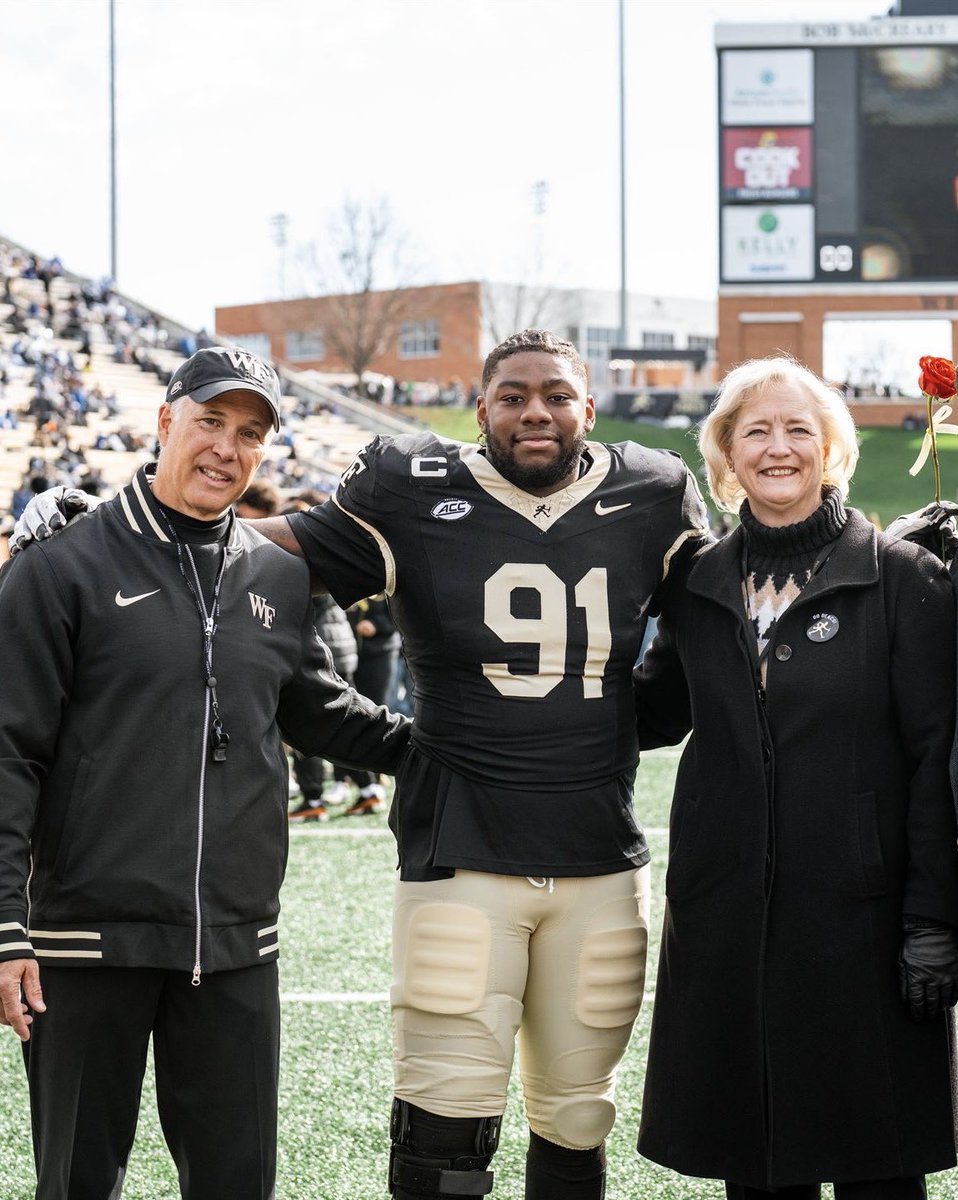 Really Appreciate <a href="/CoachClawson/">Dave Clawson</a> for taking me in and giving me a chance to compete at the highest level while showing me what leadership was all about! A great coach but even better person🖤💛