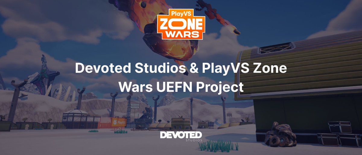 devotedfusion_'s tweet photo. We teamed up with @PlayVS to create a custom 2v2 deathmatch mode for #Fortnite! 🚀
In just under 2 months, we built 25 unique arenas &amp; custom rules🔥

Check out the case study here: https://t.co/ZPPmHEK2Qq

 #PlayVS #ZoneWars #GameDevelopment #UEFN #DevotedStudios https://t.co/edFeCrGWK5