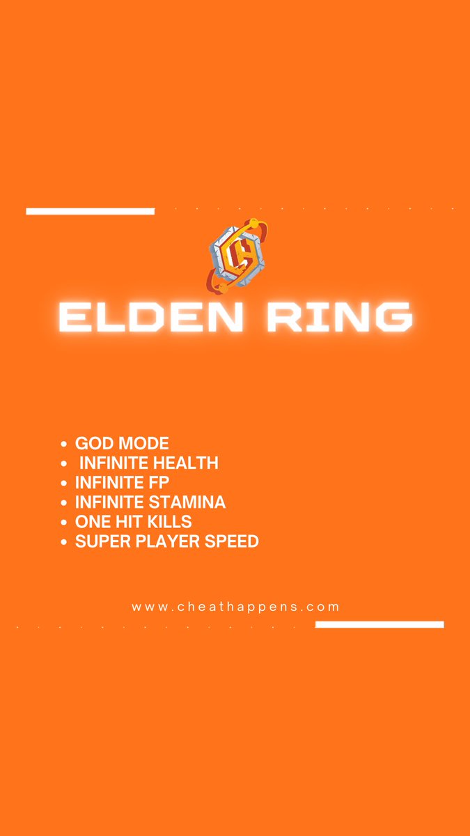 cheathappens's tweet photo. ๐ Conquer Elden Ring with our +45 Trainer!
Activate God Mode, Infinite Stamina, and One Hit Kills to master the Lands Between with ease. Ready to dominate? ๐ฅ
๐ Download now: https://t.co/4CyGS7OBPq
#EldenRing #CheatHappens #TrainerDownload #GameHacks https://t.co/hXMVIAttAP