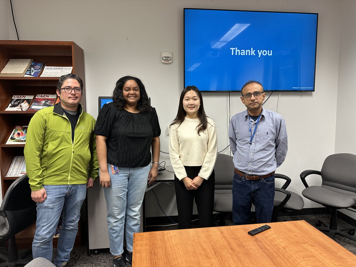 Hayeon Song, a South Korean exchange student, has successfully completed her one-semester research training in our Proteomics and Mass Spectrometry Lab at UTA. We wish her the very best in her future endeavors.