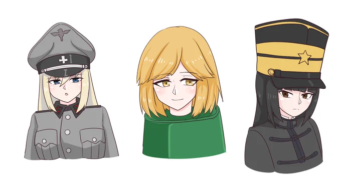 最近依頼されたり、描いてくれたお返しのよその子イラスト 