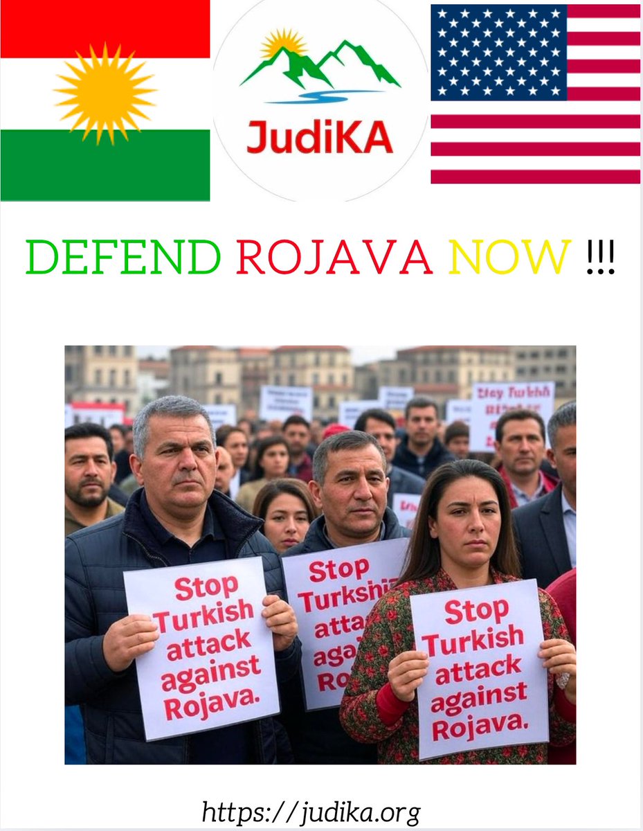 Defend #Rojava Now! Stop #Turkish Aggression Against #Rojava !

#KurdsInAmerica #Rojava #Kurdistan #SaveRojava