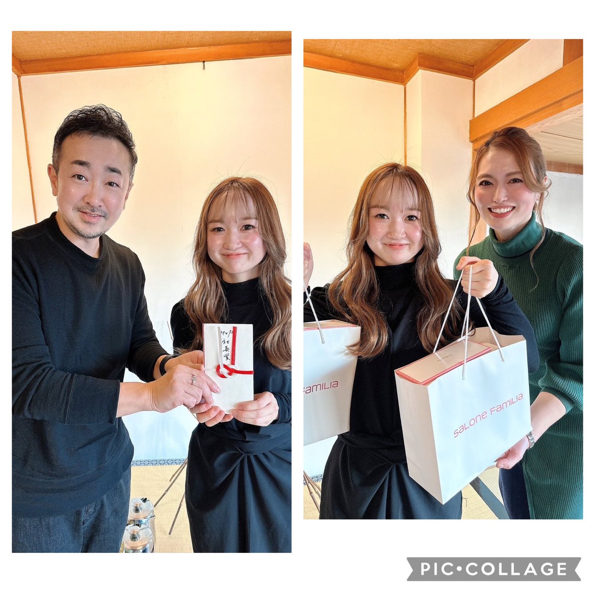 salone_familia_'s tweet photo. 今年も盛り上がりました！！！
ファミリア大忘年会　2024🥰🍶✨
今年は、佐賀にある御船山楽園で行われました🍁

社長MVP賞の発表や、豪華くじ引き大会、
バースデー会🎂etc...

忘年会の模様は、ブログに書いたので
よかったらそちらも是非のぞいてみて下さいね💓 https://t.co/vHp2zicUeR
