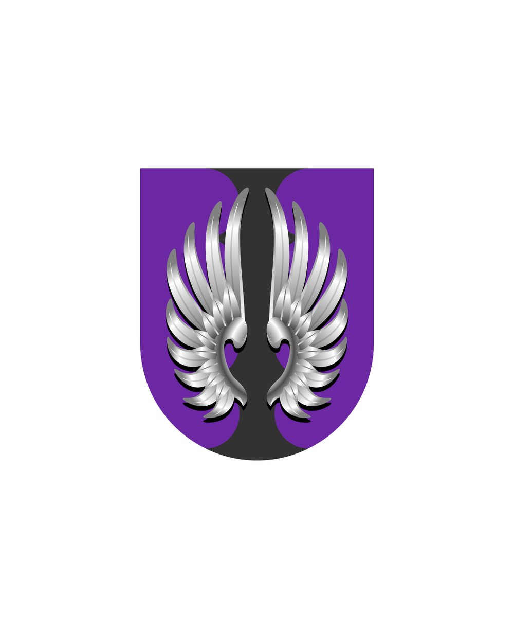 emblemweaver's tweet image. Shield built by johnpalmer.eth
Wings on Ultraviolet and Onyx Pale Engrailed
Link: shields.build/shield/2081