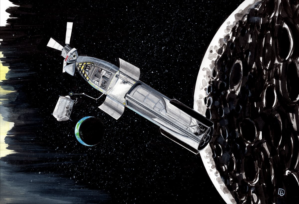 moonsteaders's tweet photo. 100% hand painted.
Let me know what you think.
What should I paint next?
It is a Starship HLS concept docking with Orion Capsule and ESA service module.
#starshipHLS #starship #nasa @NASA @LockheedMartin @esa @SpaceX #Space #moon #art @NASAArtemis https://t.co/ReecXH0kQ6