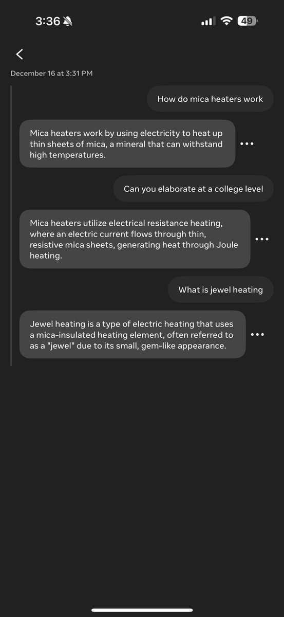 joshchan's tweet image. Generative AI is like your impressive cosmopolitan jack-of-all-trades friend who occasionally just makes things up and states them confidently as fact. #AIhallcinations #MetaAI #jouleheating ⚡️#jewelheating 💎