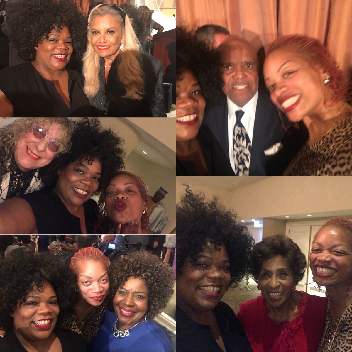 Carla_Patra's tweet photo. A HAL Awards #flashback moment, with my baby sister, Val, Suzanne de Passe, Berry Gordy, the late, Allee Willis, and the amazing Joe Marie Payton, and the always lovely @MarlaGibbs4Real π
#flashback #HALAwards #lovebeverlyhills #bhcc #vlog #blog #sf https://t.co/fgQiP5lSmt https://t.co/FmUchqvSaQ
