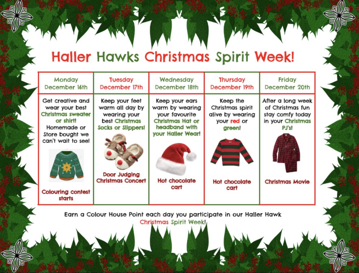 MonsignorHaller's tweet photo. Christmas spirit week!🎄 https://t.co/KA4VKLxH9W