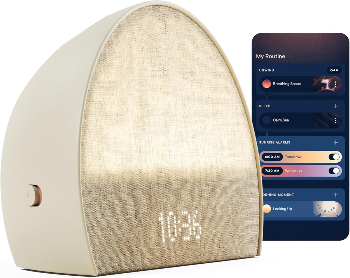 lifestopia's tweet photo. 🌙✨ Sleep better, wake happier! The Hatch Restore 2 is your all-in-one sound machine, sunrise alarm, and sleep light 💤☀️ Build healthy routines & start every day energized! 🌟
🛒 Grab yours now 👉 https://t.co/4O10rjlVfe
#BetterSleep #ad #SmartAlarm #SleepWell #HealthyHabits 😴⏰