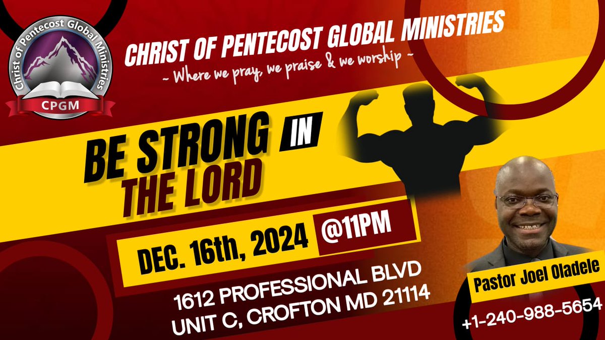 CPGM2017's tweet photo. Don't give up on God! If He did it before, He can do it again! Just be #strong and #courageous
#CPGM #Mondaynightvigil #prayerchangesthings https://t.co/9LeqVEz1yE