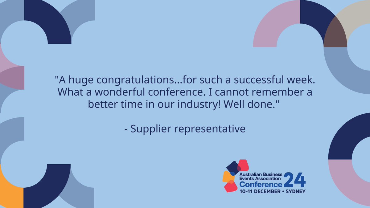 Australian Business Events Association tweet media