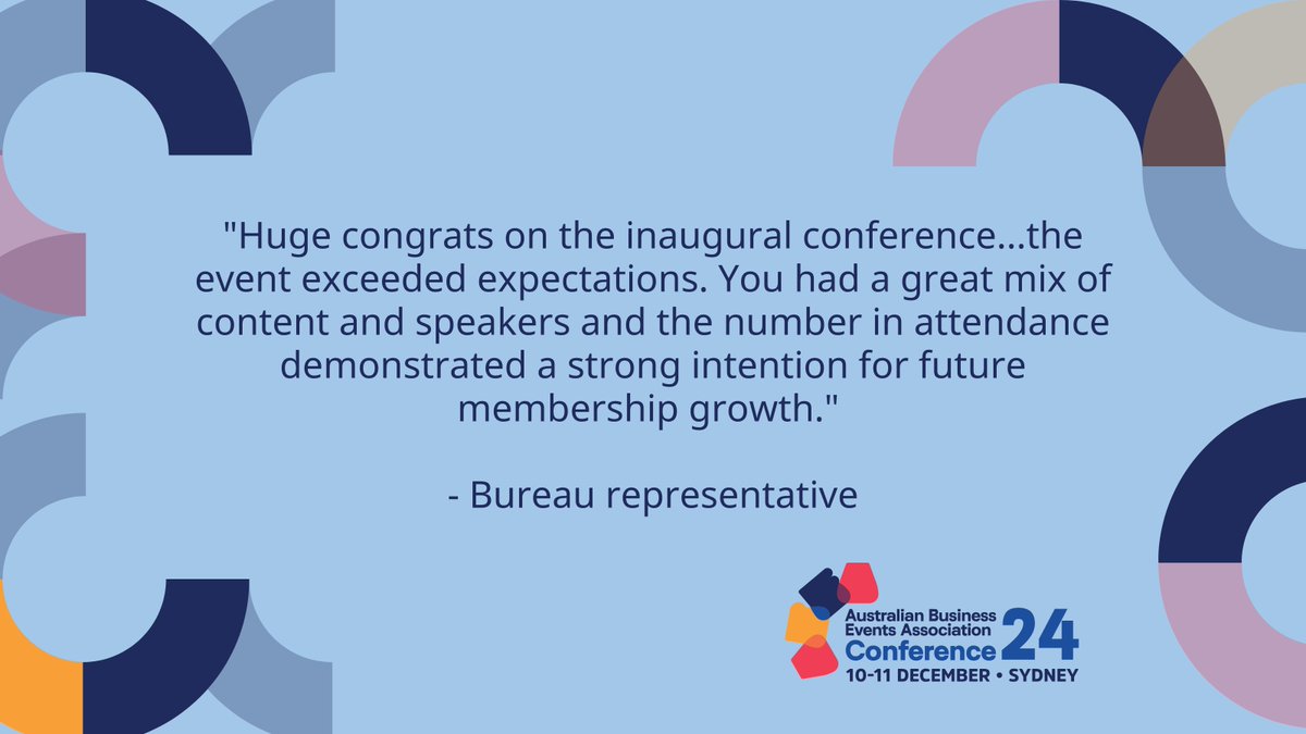 Australian Business Events Association tweet media