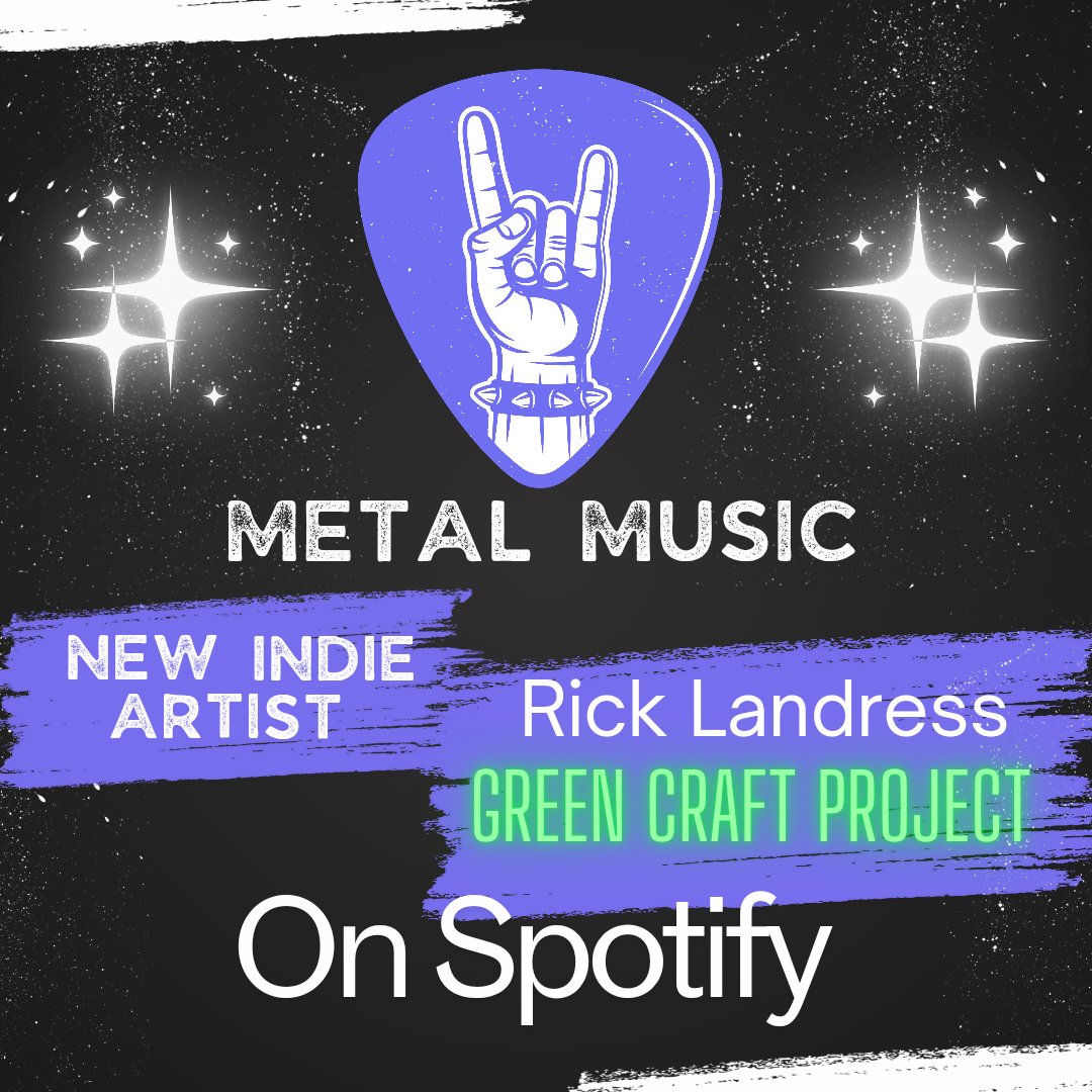 RLimperium's tweet photo. 🎵 MUSIC 🔗https://t.co/M8hM7bZEKq
#HEAVYMETAL #Hardrock #RickLandress #GreenCraft #NewYork https://t.co/cxDK7rVYlP