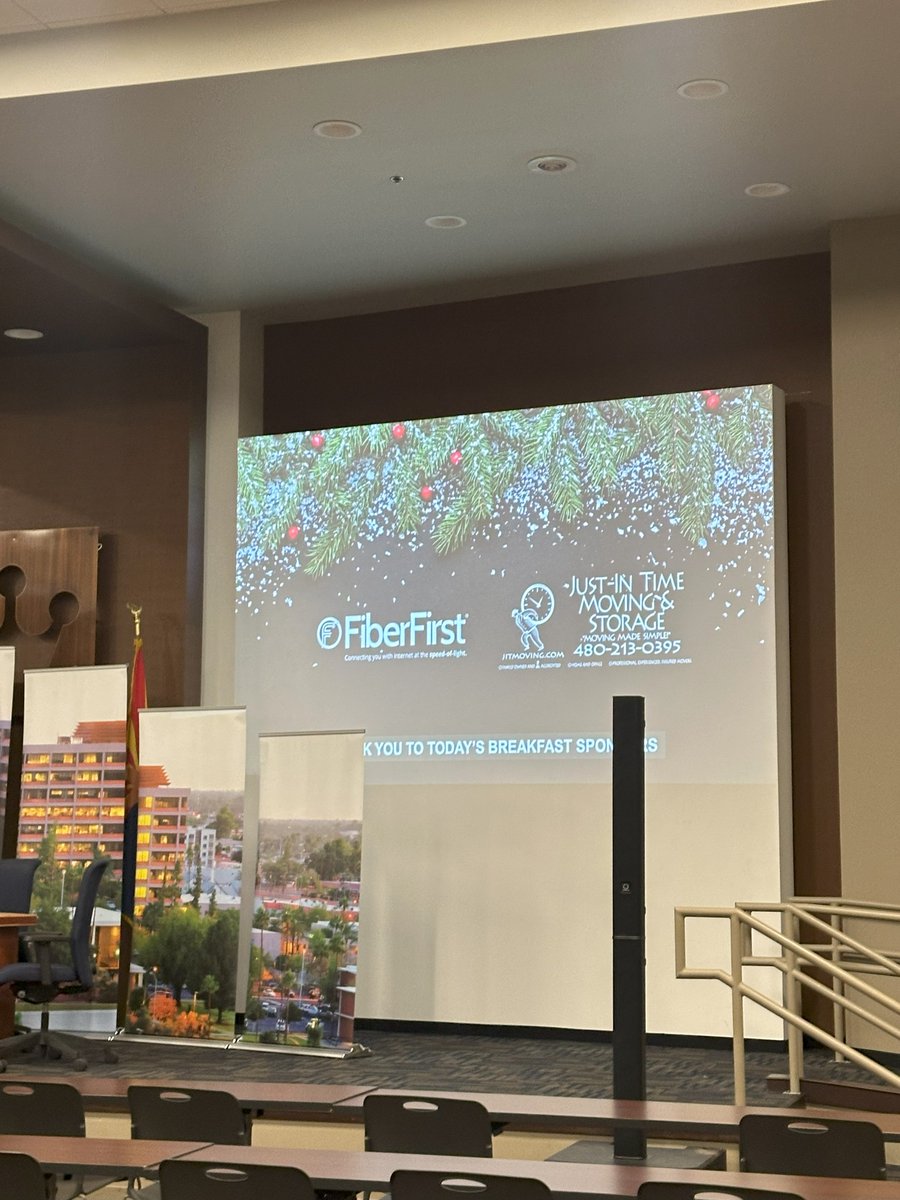 Last week, our Mesa team was the Breakfast sponsor for Mesa Morning Live, a quarterly morning talk show produced by the Mesa Chamber of Commerce! This was a fantastic event where we talked with the community about all of FiberFirst's services!
#FiberFirstImmersed #FiberFirst