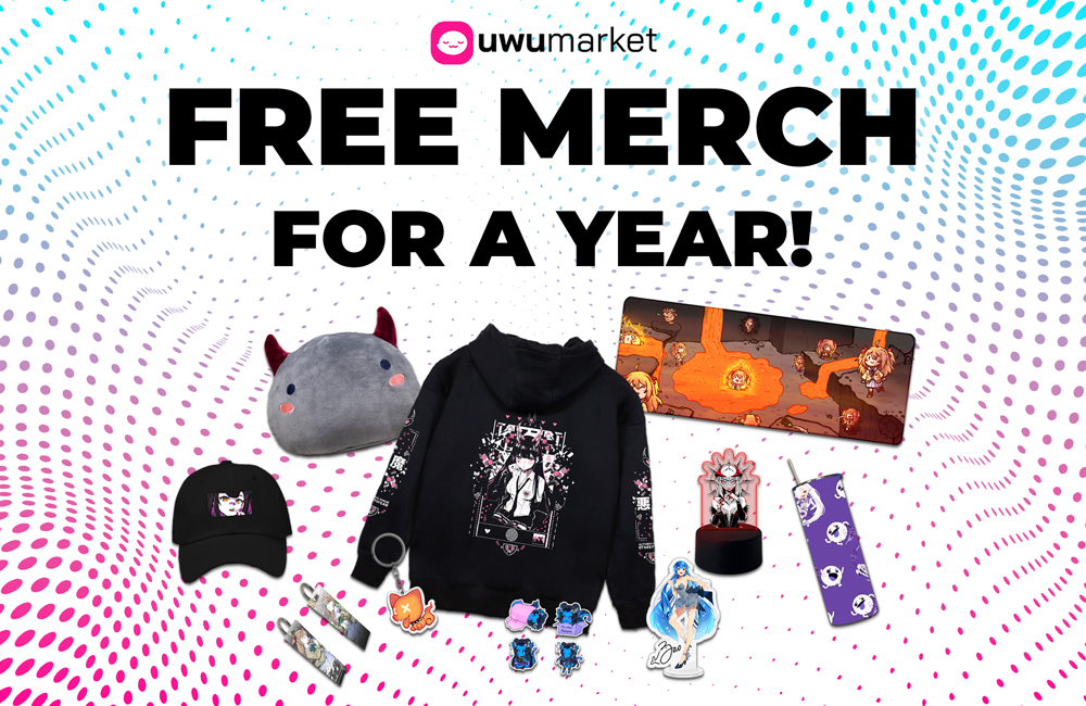 shopuwumarket's tweet image. Win Free Merch For A YEAR! 🤯

3 lucky people who repost this post &amp;amp; follow us (@shopuwumarket) will win free merch for a year...

That's $100 in free store credit every month for 12 months to shop 1,000+ VTuber merch collections on our website!

Just repost this post and follow…