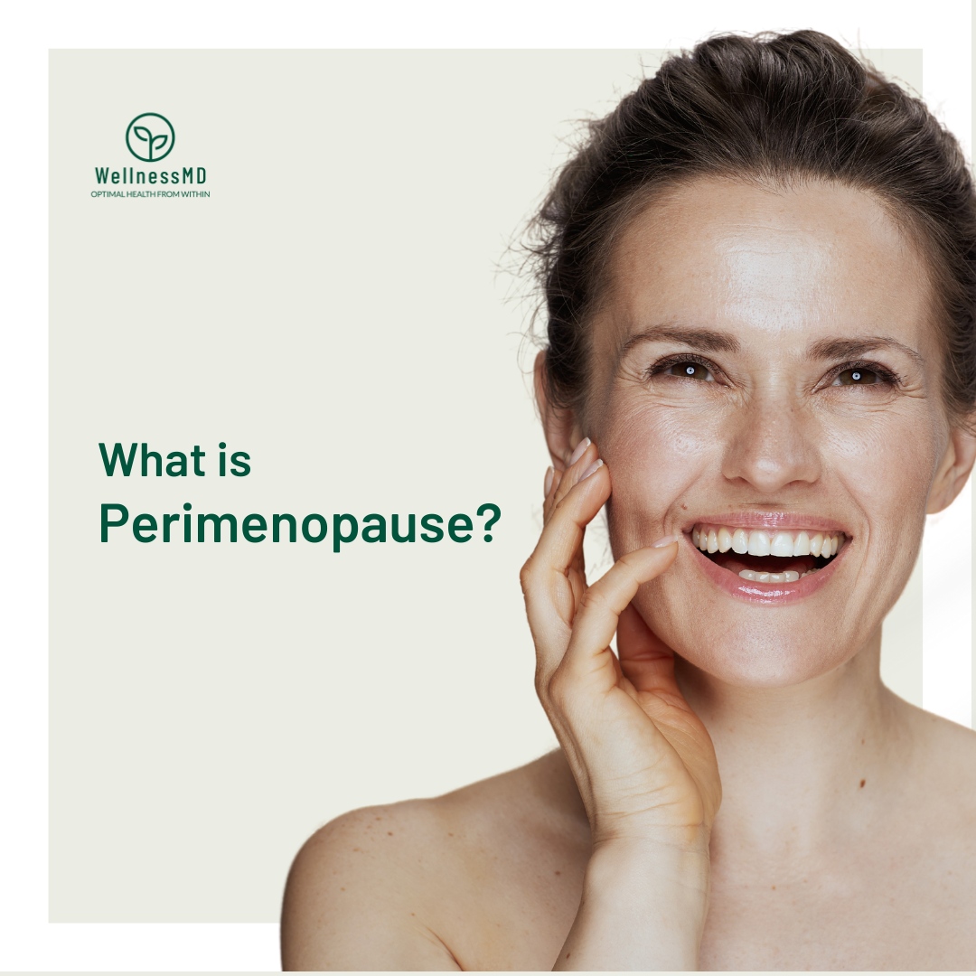 WellnessMDTeam's tweet photo. Perimenopause is the transitional phase leading up to menopause when your body starts producing less estrogen. It usually begins in your 40s (sometimes earlier) and can last several years.

Common symptoms include:
⚡ Irregular periods
⚡ Hot flashes and night sweats
⚡ Mood s... https://t.co/seZ5mWftfv