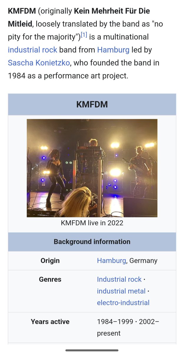 Murphy_Mitch1's tweet photo. Madison School Shooters KMFDM T-Shirt:
https://t.co/xRFGWINEOg https://t.co/UAyItY6LUA