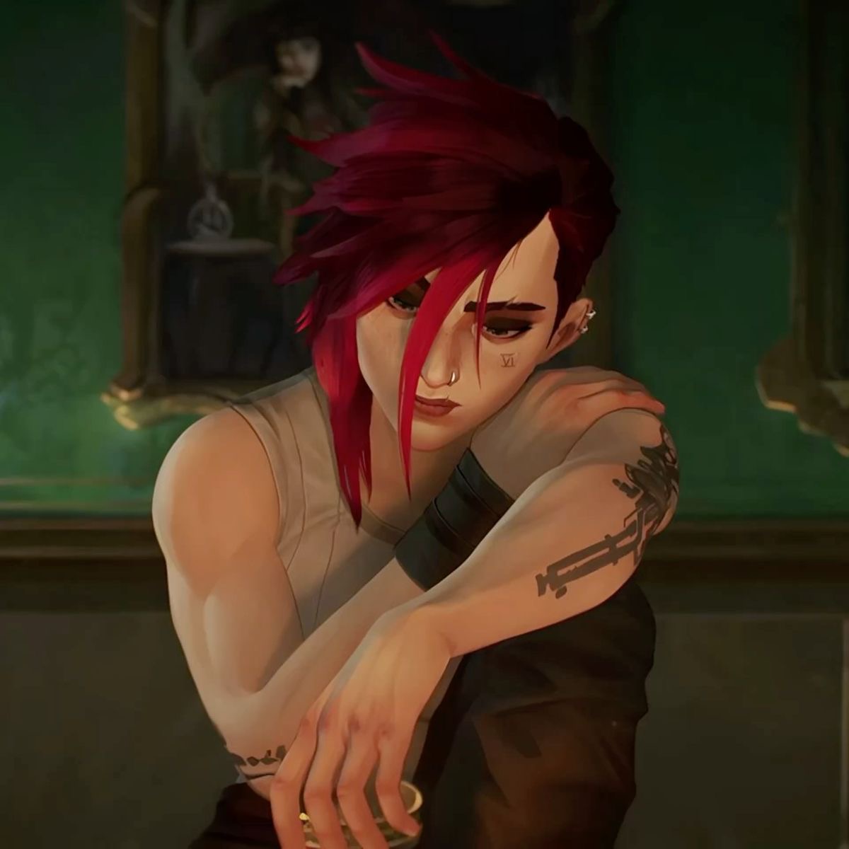 they don’t know they’re mourning one another in different universes
