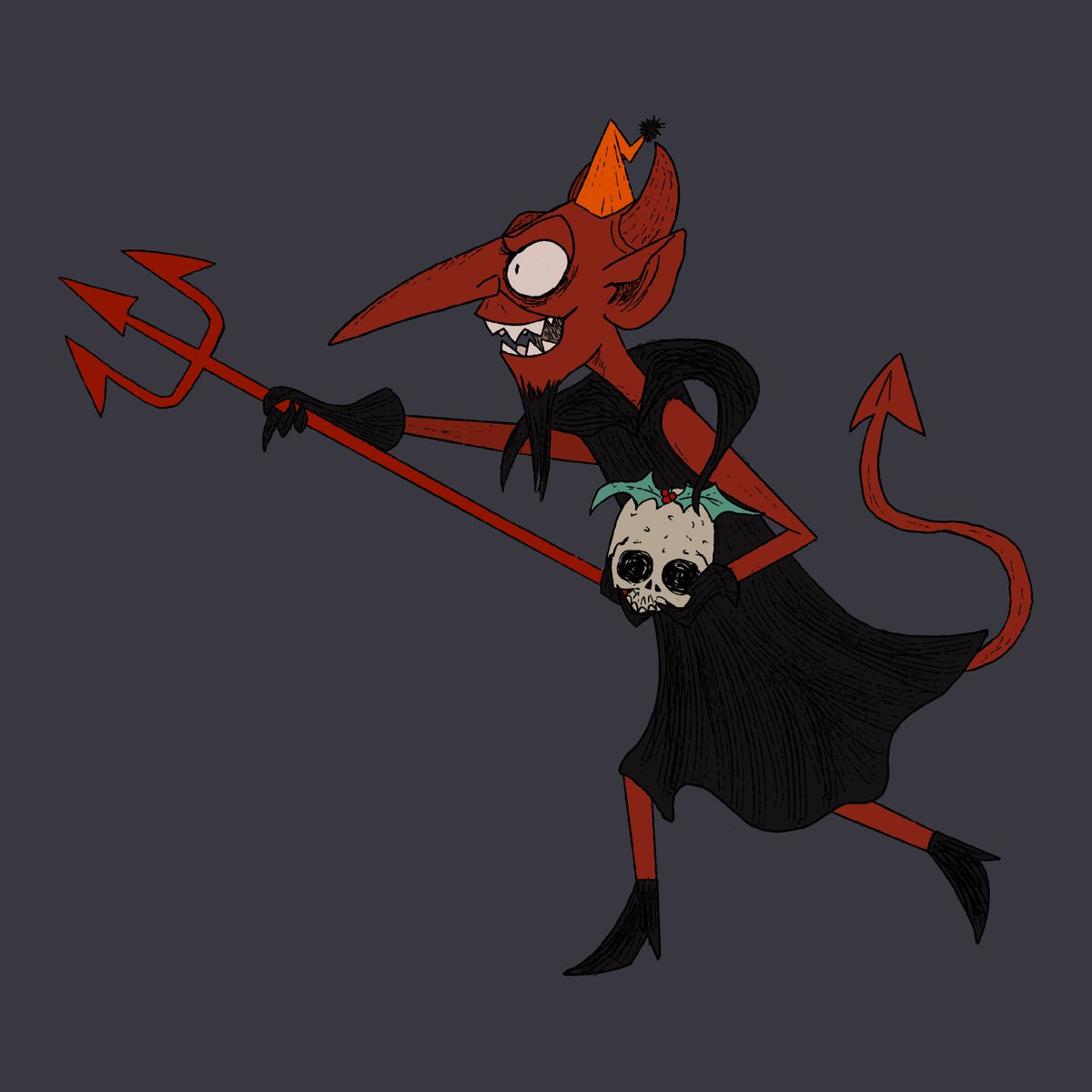 mothmaaan's tweet photo. 16: The Devil
Surprisingly charming and quiet fellow #TheNightmareBeforeChristmas #tnbc #halloweentown #thedevil #drawtember #makingchristmas https://t.co/DzTHqVto0Z