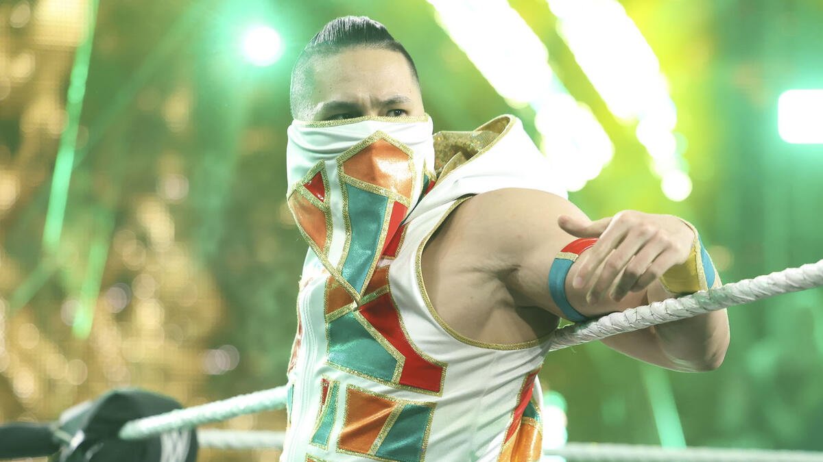 WrestleTalk_TV's tweet image. WWE NXT stars Dante Chen, Dion Lennox, Josh Briggs and Wes Lee are set to compete on WWE Main Event ahead of tonight&apos;s Raw taping.

Dante Chen will face off with Josh Briggs, while Wes Lee faces Dion Lennox

(Fightful Select)