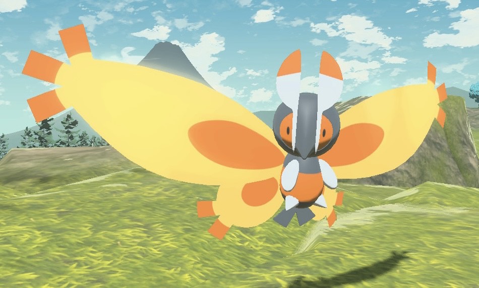Jester_Pyro_Bun's tweet photo. Mothim :3
#Pokemon #PokemonLegendsArceus #Mothim https://t.co/4AnXb5LWLr
