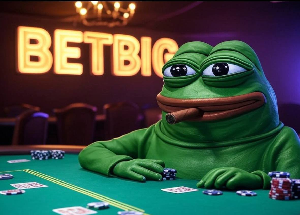 betbigcasino's tweet photo. How our holders are feeling right now $BETBIG 🐸 #BETBIG #SOL #SOLANA https://t.co/zN4m4vYha8