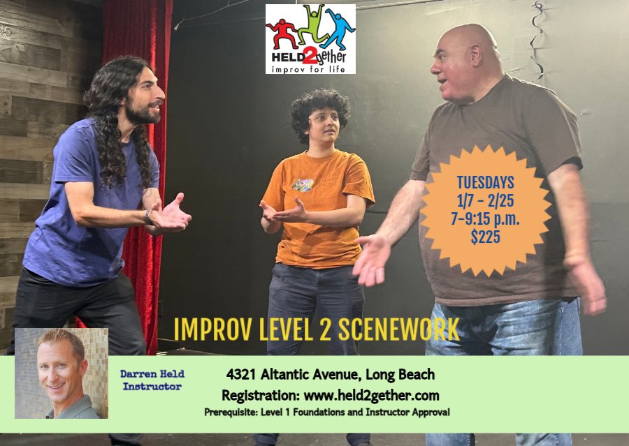 Held2gether's tweet photo. Our January classes are OPEN for registration! We have a variety of classes this New Year from Scenework to Farce Narrative! Check out our website for more information and to register. Link in bio! https://t.co/rbzY7qwPrJ