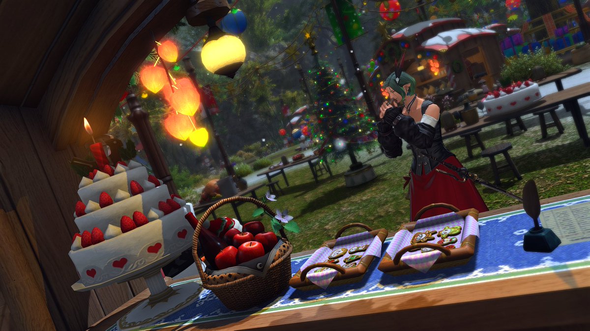 Quick event run before my sub runs out later since I'll resub after the holidays 🎄 Happy Starlight! ☃️ #ffxiv #gposers #elezen