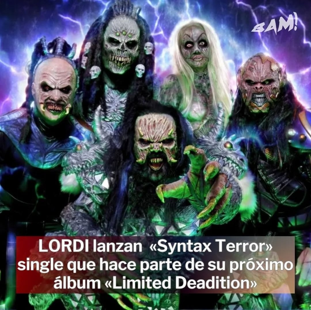 bamcamaleon's tweet photo. LORDI La banda finlandesa de Hard Rock  ha anunciado los detalles de su próximo disco, "Limited Deadition", a la venta el 21 de marzo del 2025,  trabajo que incluye 16 temas que combinan el  sonido de la banda con una inspiración marcada por  juguetes retro  #LORDI https://t.co/WvKFHkQaMv