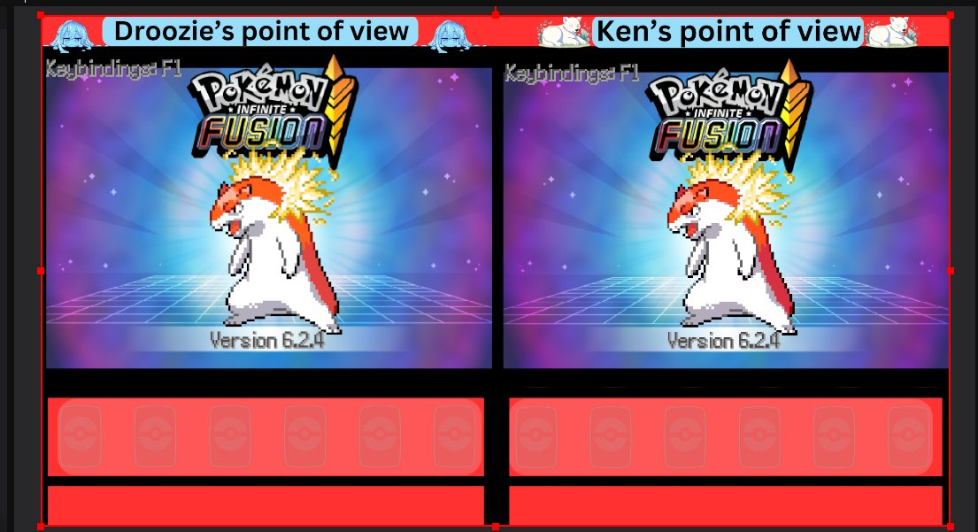 made my first "overlay" for Pokémon infinite fusion soul link, i think i wouldn't survive in the graphic design world lol