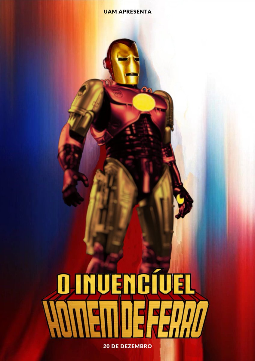 fanumero1douam's tweet photo. É um pássaro? Um avião? Não! É muito melhor...

"O Invencível Homem de Ferro" chega no dia 20 de Dezembro, só no @UAMarvels! https://t.co/1nvXqd6c49