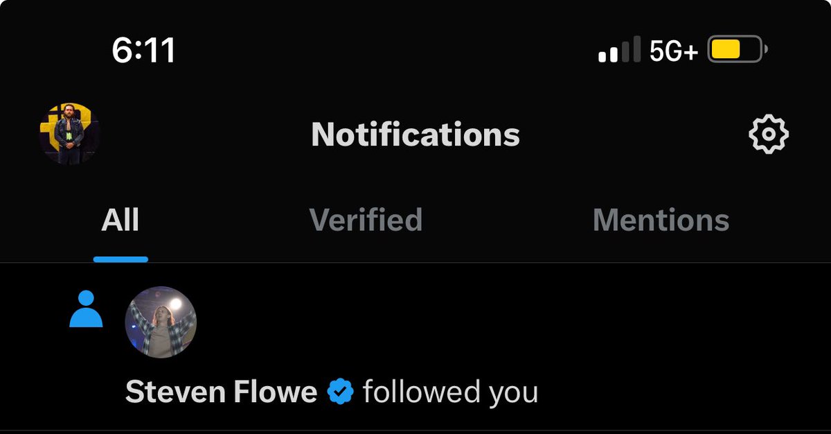 bigmugs708's tweet photo. The coolest dude in Pro Wrestling today followed me @StevenFlowe100 https://t.co/0GACMlmRZt